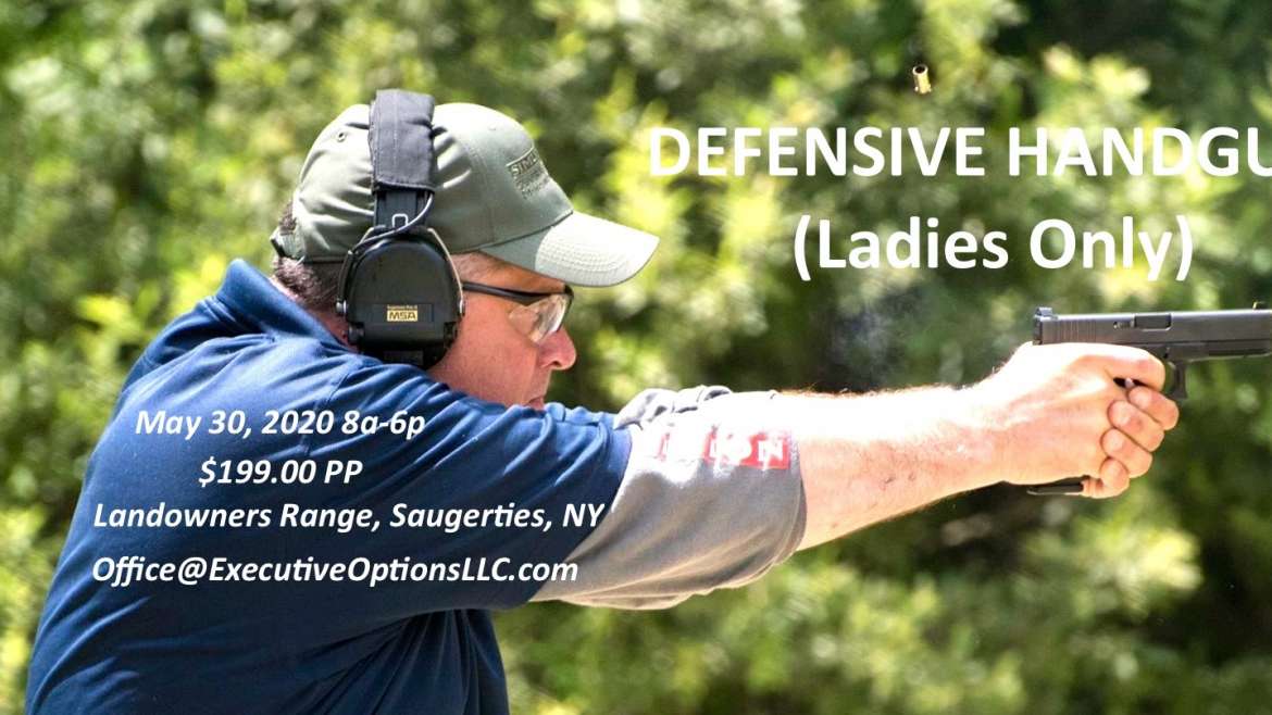 Defensive Handgun (Ladies Only)